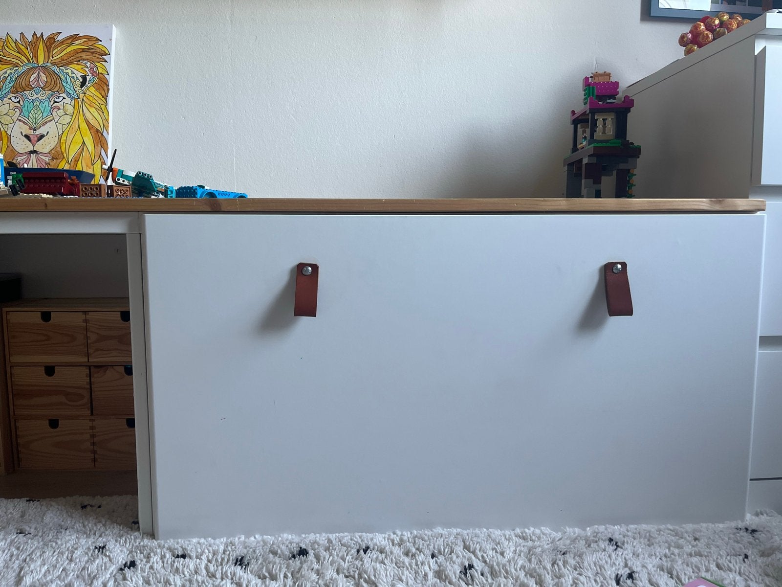 IKEA SMÅSTAD Opberger en 2x Bank (excl. houten blad), Kinderen en Baby's, Ophalen, Gebruikt, Overige typen