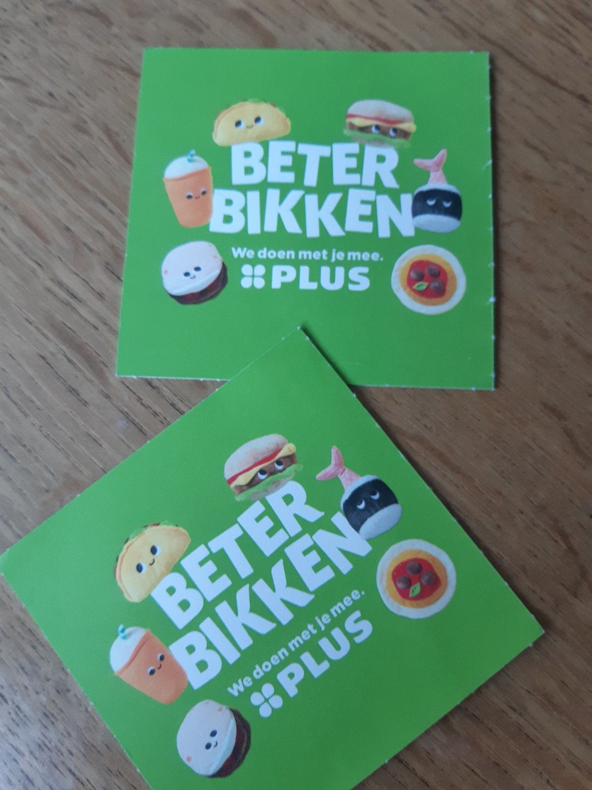 beter bikken stickers en zegels aangeboden, Ophalen, Winkel, Super of Benzinepomp, Zegels, Bonnen of Punten