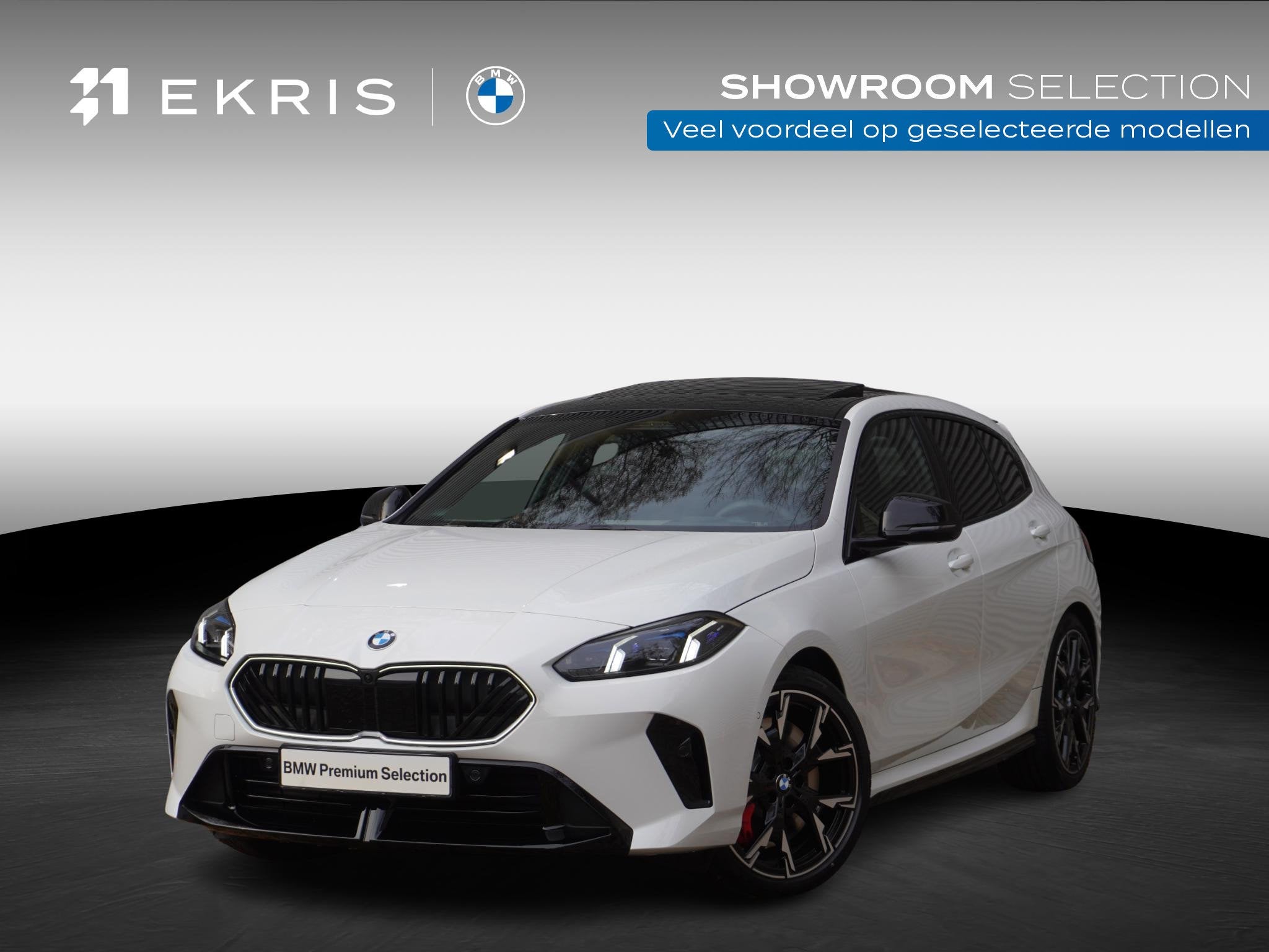 BMW 1 Serie 120 High Executive | M Sportpakket Pro | Panoram, Auto's, BMW, Stof, Met garantie (alle), Wit, Origineel Nederlands