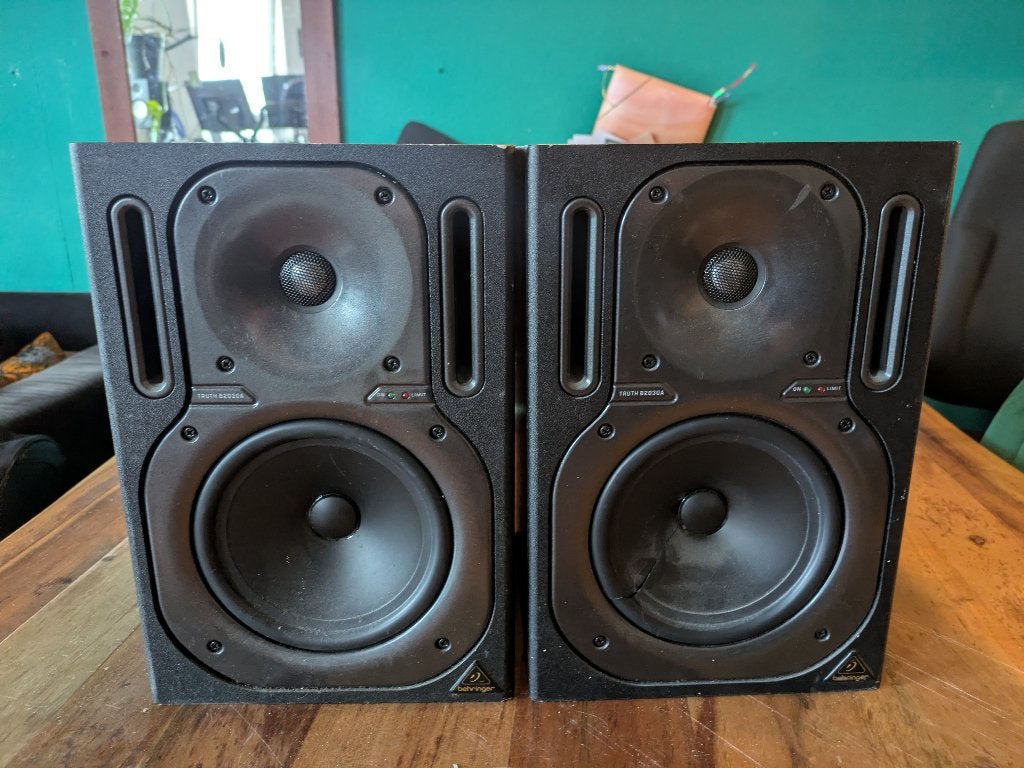 Behringer actieve speakers - Truth B2030A, Gebruikt, 120 watt of meer, Front, Rear of Stereo speakers, Ophalen