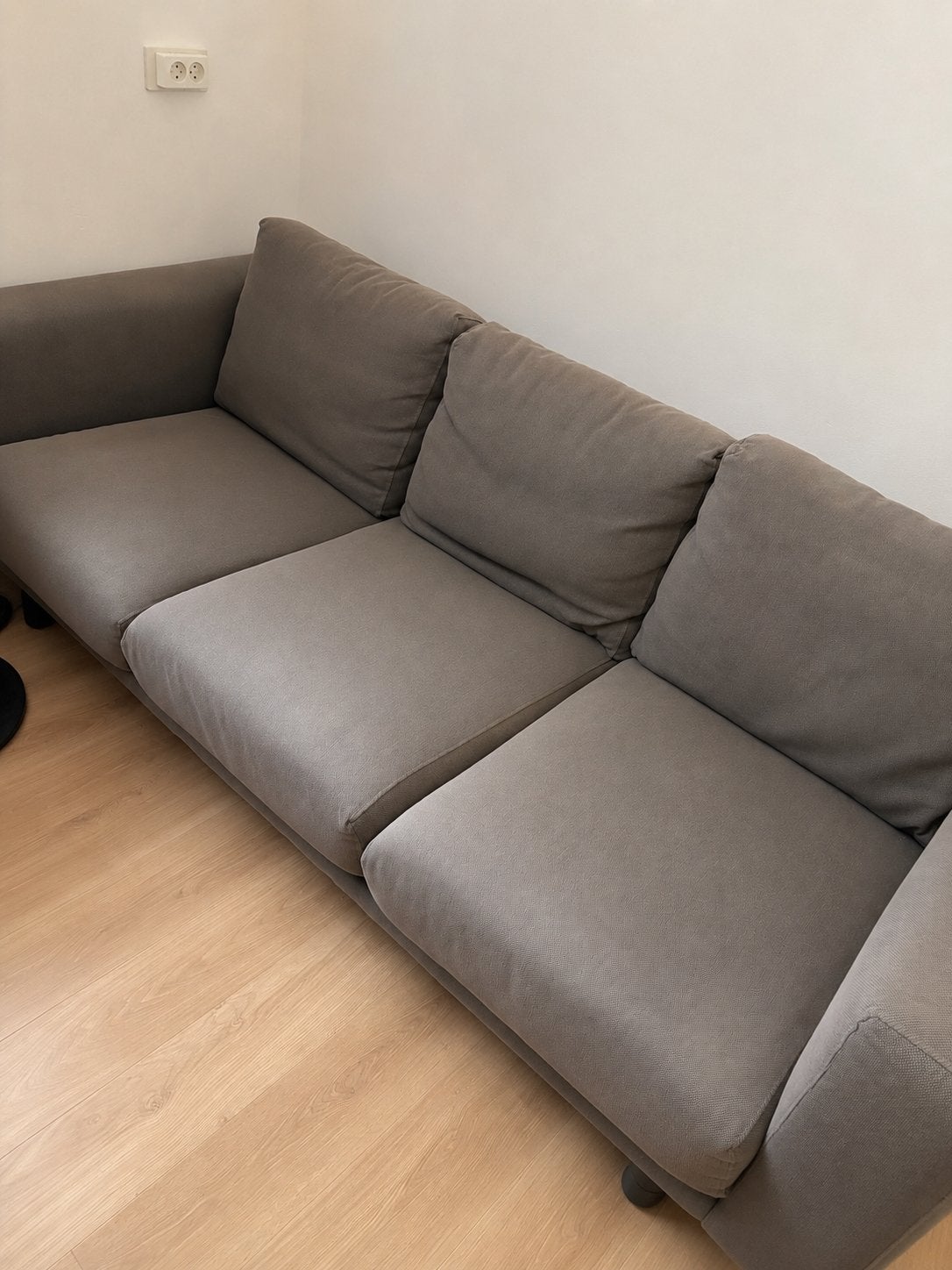 Zo goed als nieuwe IKEA Norsborg 3-zitsbank, Huis en Inrichting, Banken | Bankstellen, Ophalen, Driepersoons, 75 tot 100 cm, Zo goed als nieuw