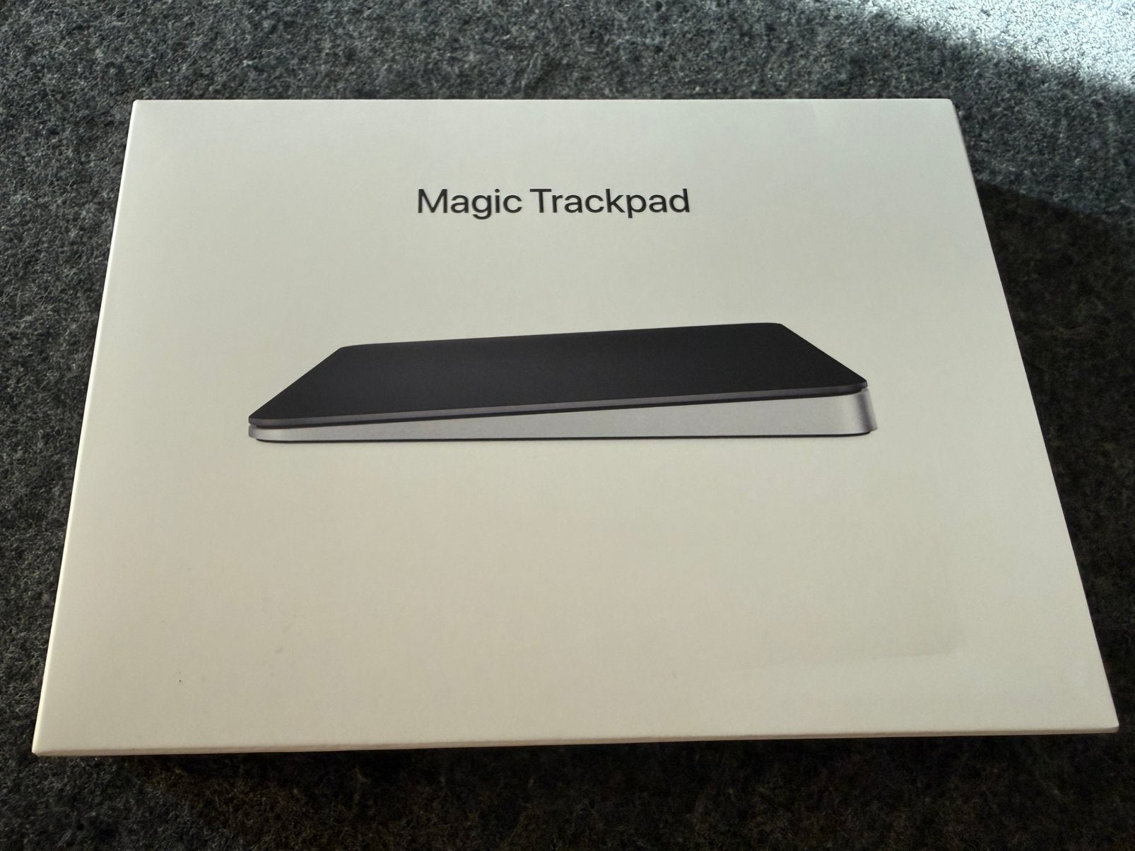 Apple Magic Trackpad USB-C Zwart, Computers en Software, Ophalen of Verzenden, Zo goed als nieuw