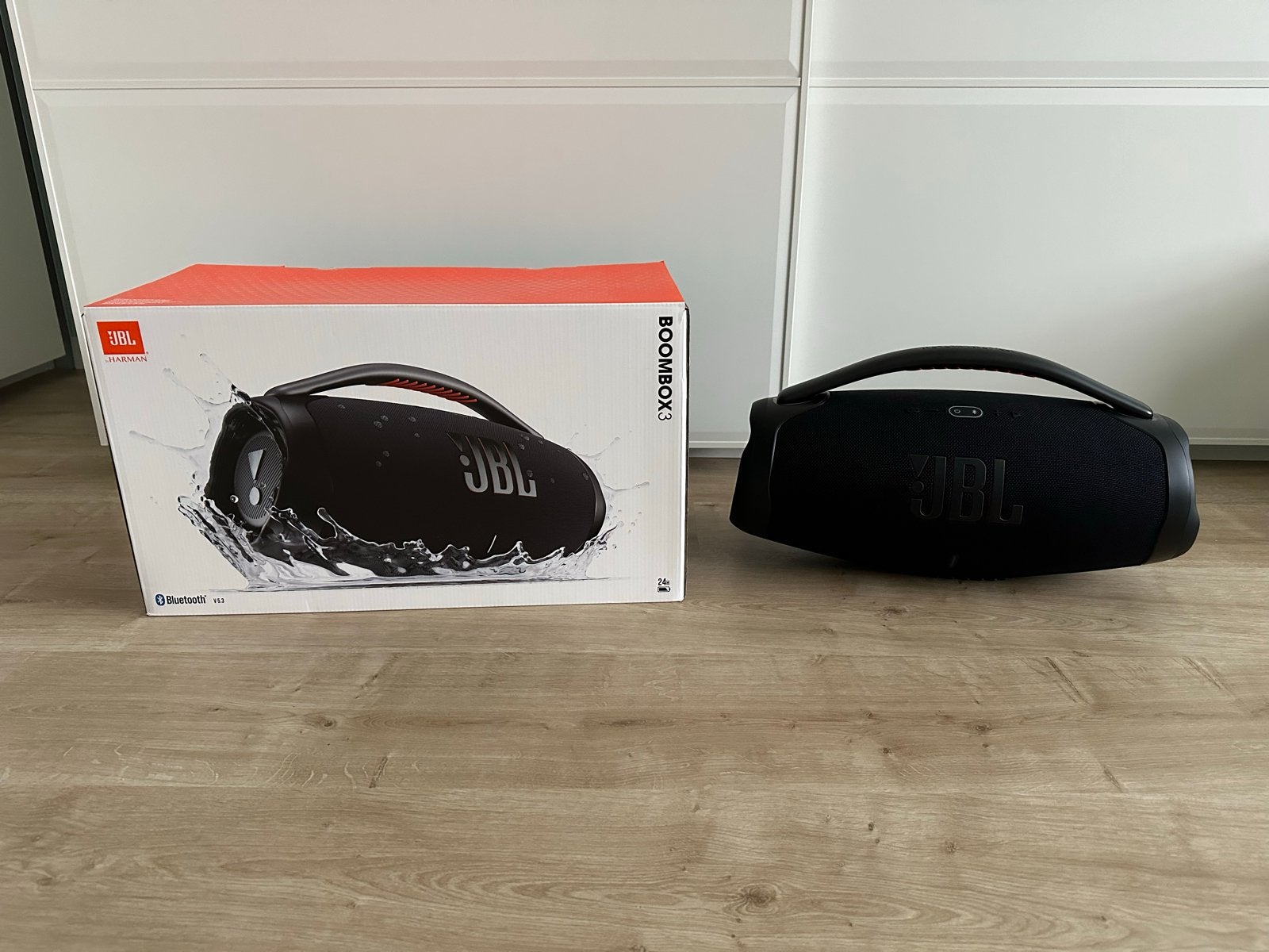 JBL Boombox 3 - Zo goed als nieuw met doos, Audio, Tv en Foto, JBL, Zo goed als nieuw, Draagbare speaker, Bluetooth