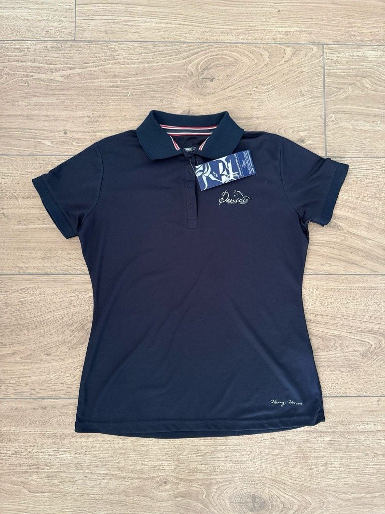 Harry’s horse Denici Cavalli poloshirt blauw 42, Ophalen, Blauw, Nieuw, XL