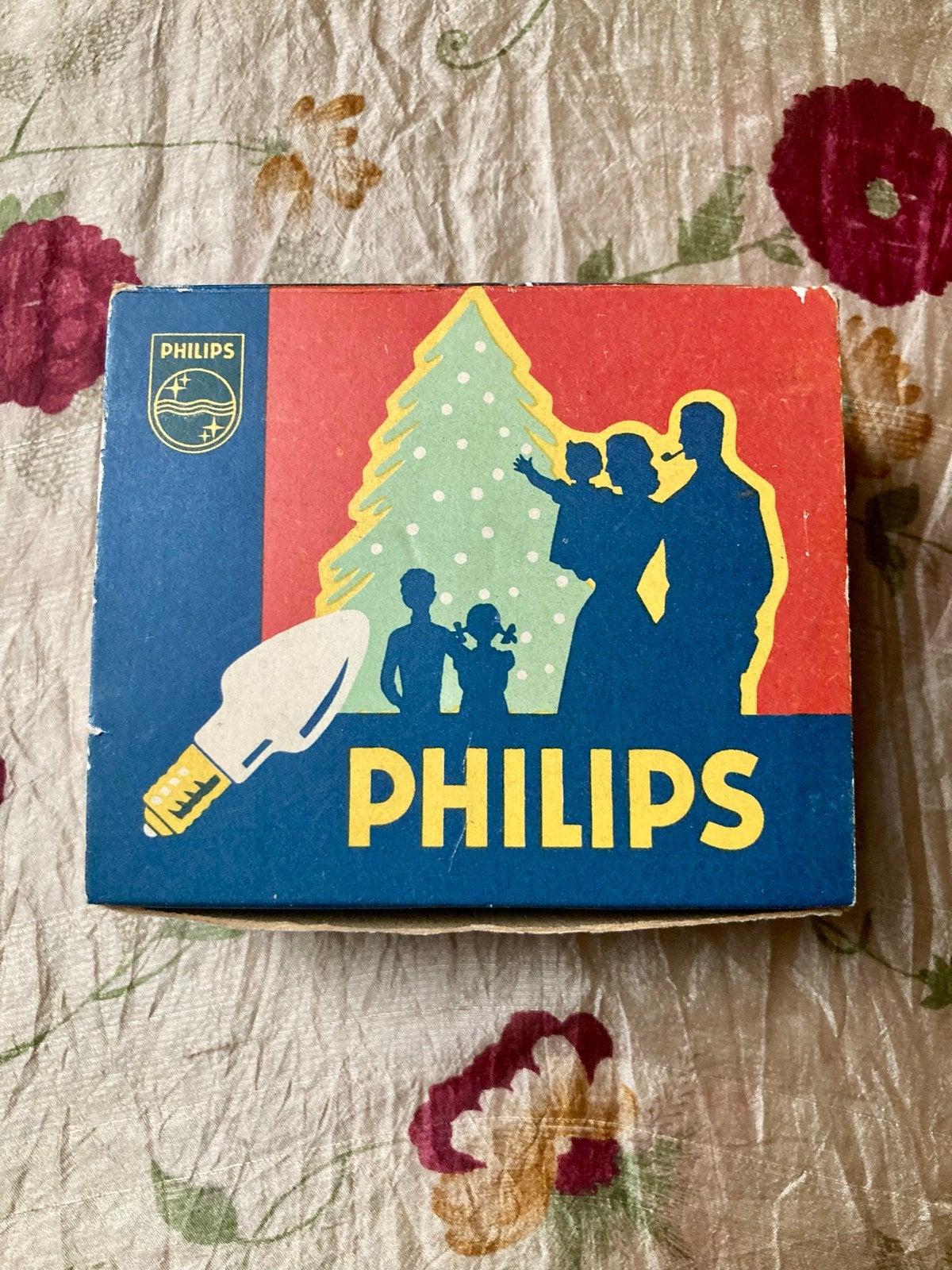 ‼️Prachtig oud Philips doosje kerstboom lampjes, Ophalen of Verzenden