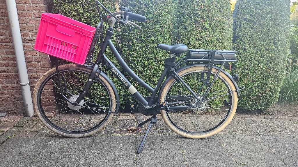 Brinckers Transport Bike E-Bike – Mat zwart, 51 tot 55 cm, Ophalen, Gebruikt, Brinckers