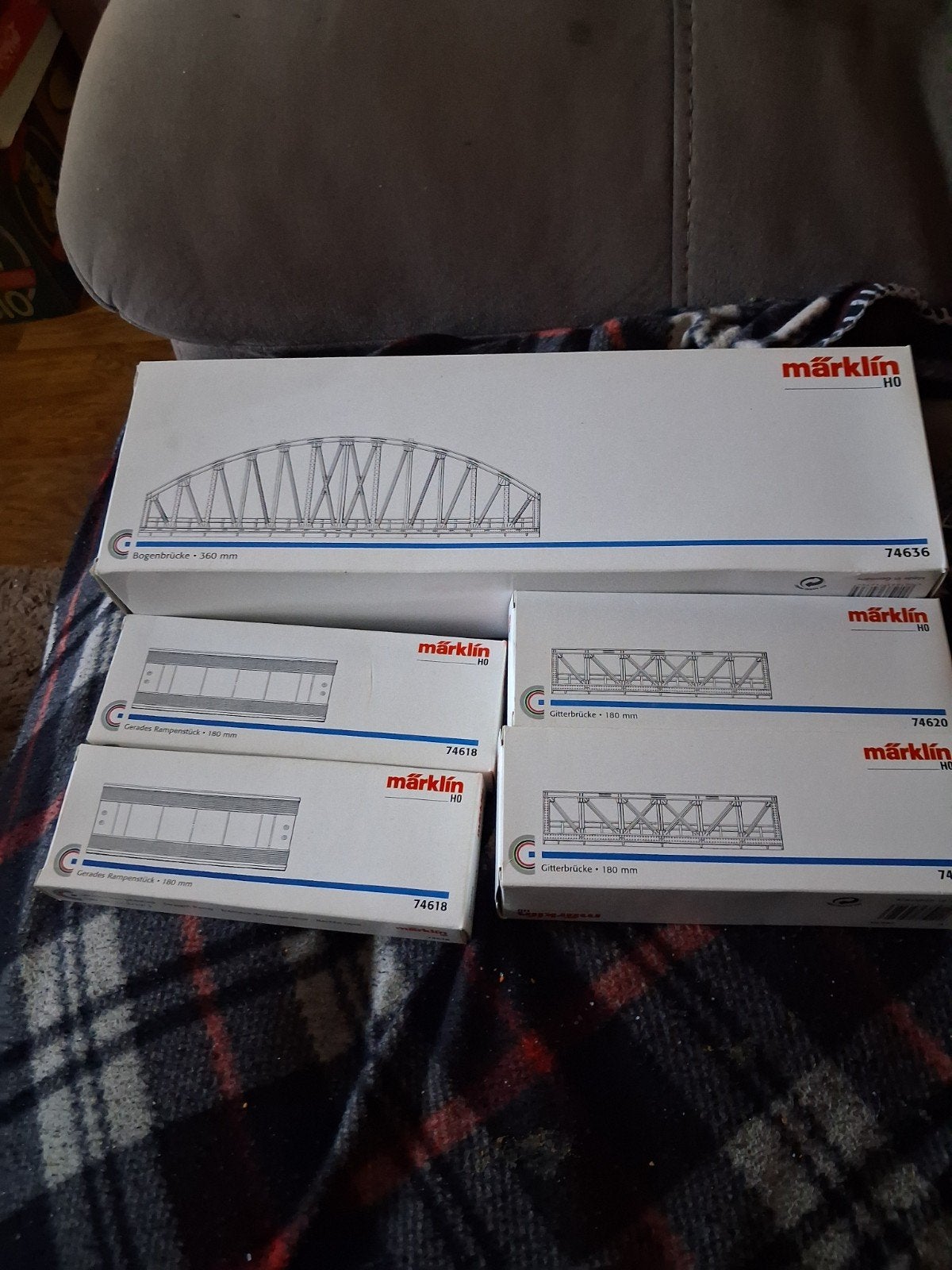 Te koop  marklin c bruggen, alles in 1x geen losse verkoop, Wisselstroom, Brug, Tunnel of Gebouw, Ophalen of Verzenden, Zo goed als nieuw
