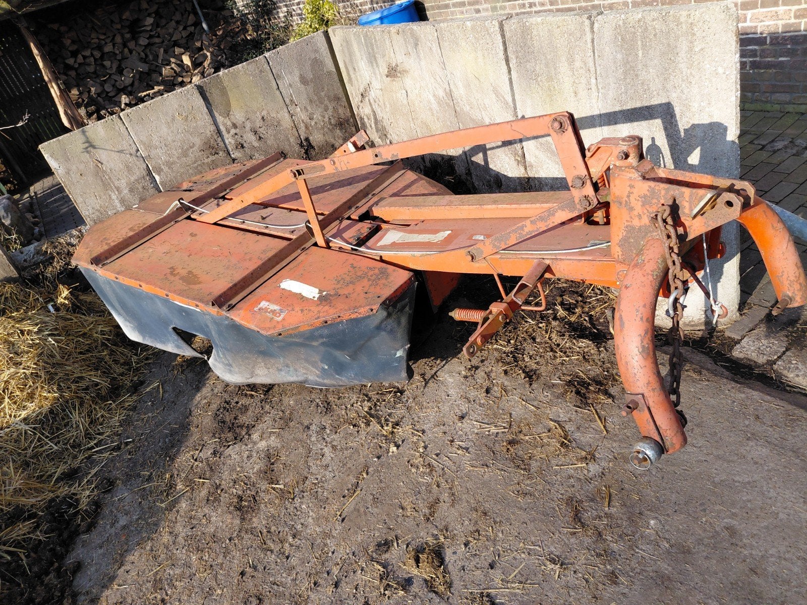 Deutz km 22 maaier., Ophalen, Weidebouw