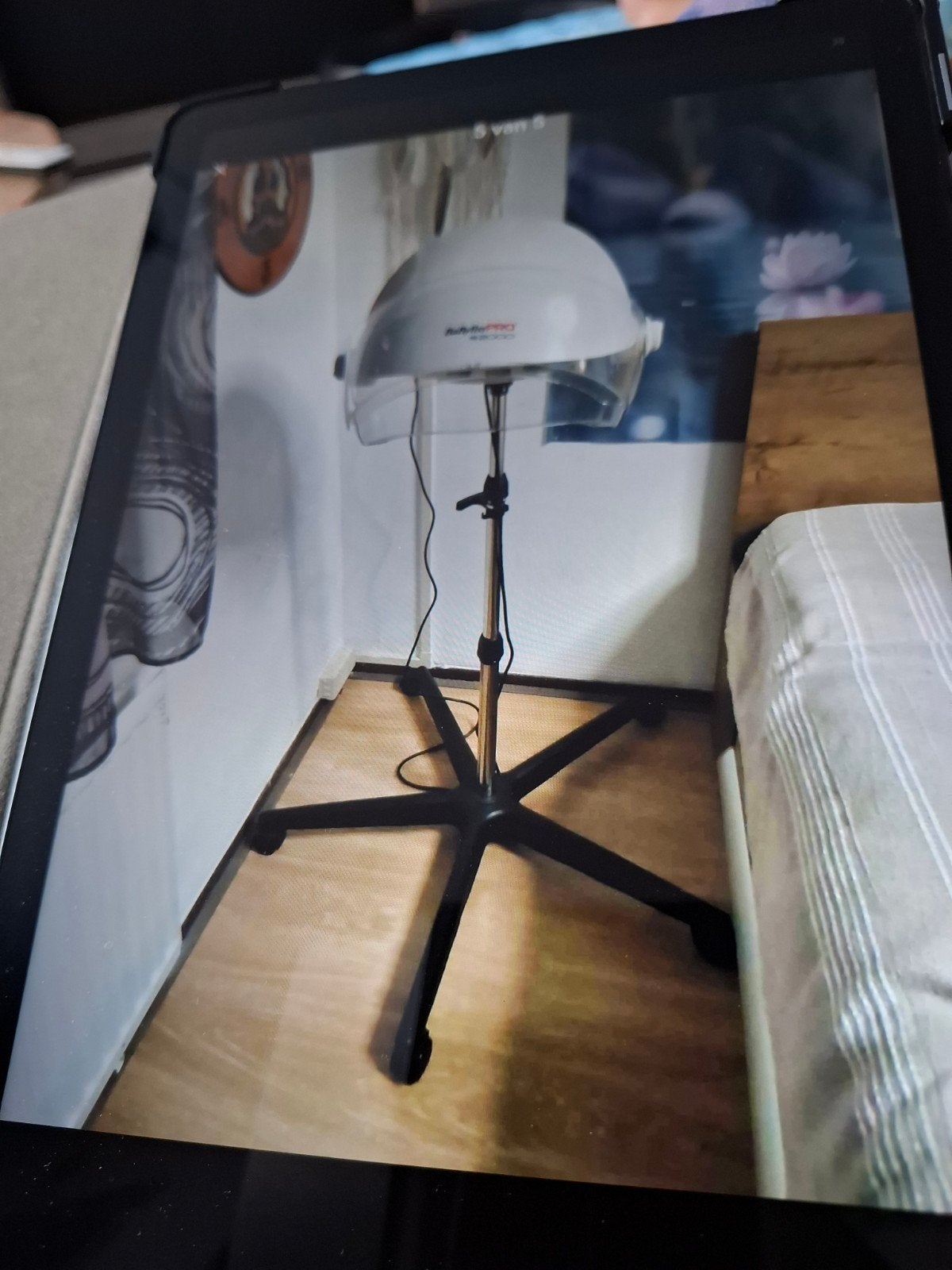 Mooie BaBylissPRO droogkap, zo goed als nieuw, Ophalen of Verzenden, Zo goed als nieuw, Haarverzorging