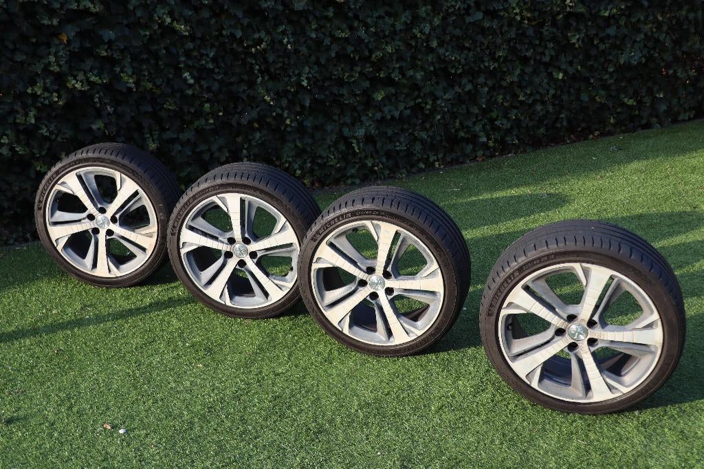 18 inch Michelin zomerbanden lichtmetalen Peugeot 308 velgen, Auto-onderdelen, Banden en Velgen, Ophalen, 18 inch, Gebruikt, Velg(en)