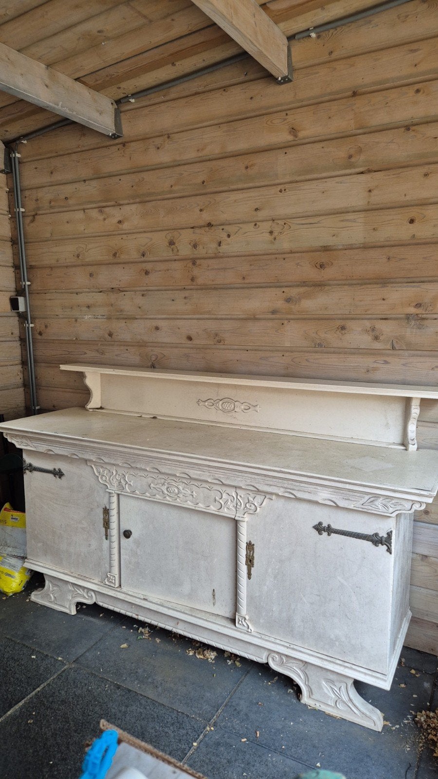 Dressoir hout, Ophalen