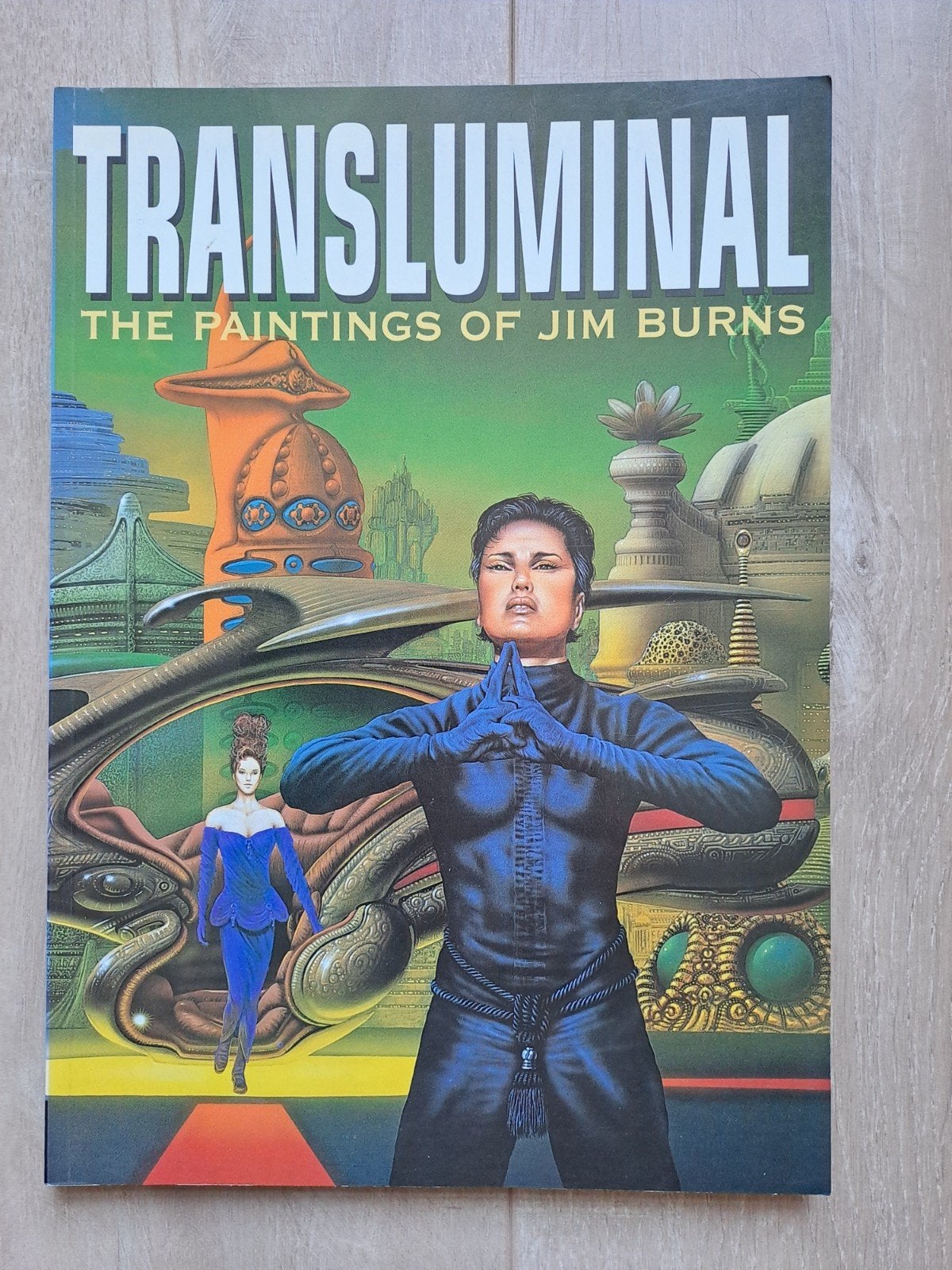 Transluminal: the paintings of Jim Burns Engelse editie, Ophalen of Verzenden, Zo goed als nieuw, Jim Burns