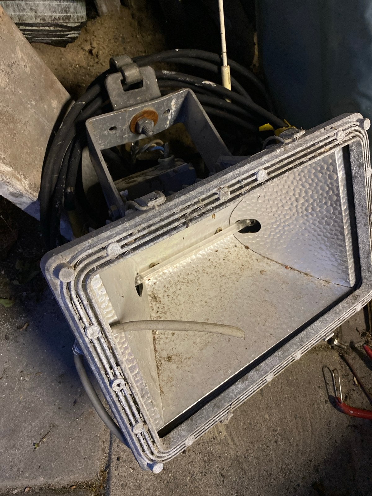 Bouwlamp 1000W - Krachtige Verlichting voor Werkplaats, Ophalen, Gebruikt, 500 watt of meer, Lamp met armatuur