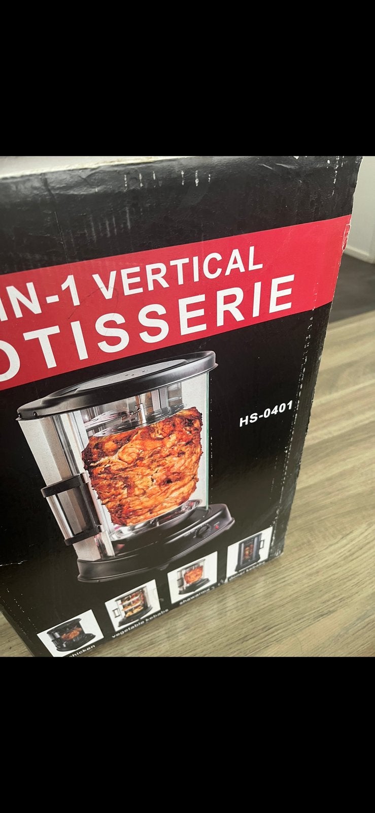 Rotisserieoven te koop, Witgoed en Apparatuur, Ovens, Ophalen of Verzenden, Zo goed als nieuw