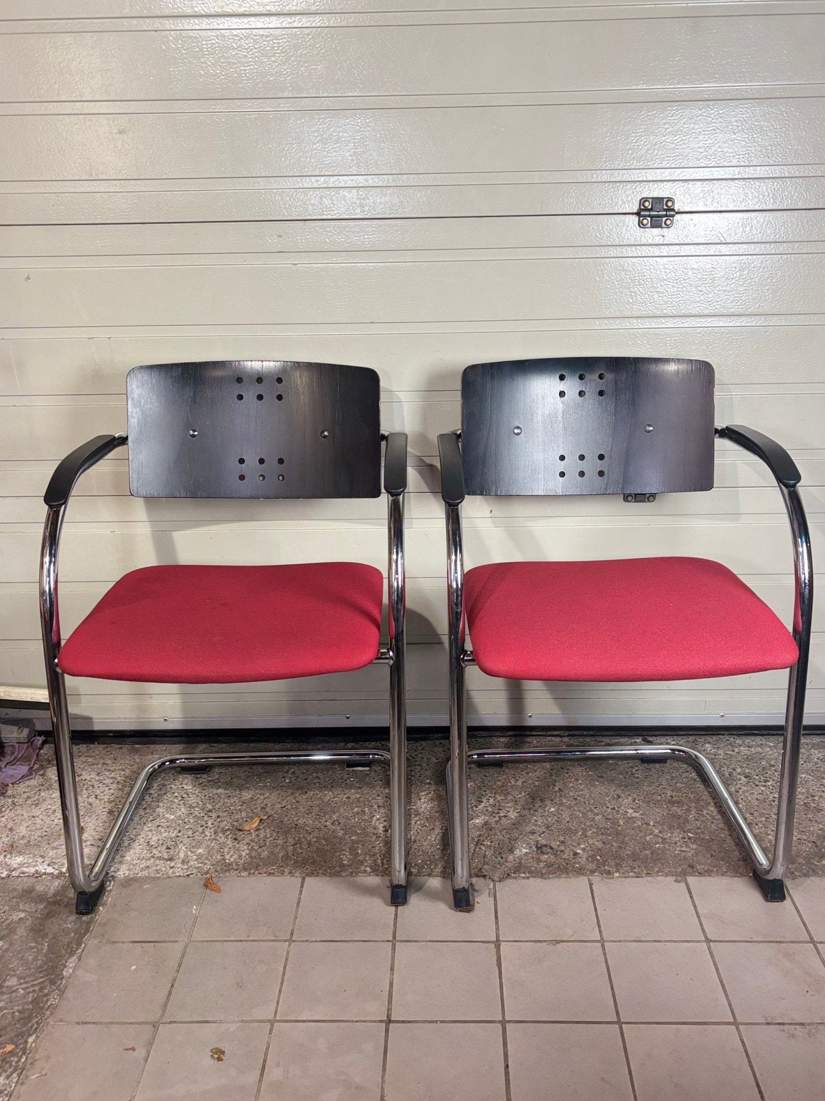 Set van 4 Originele Lande Jami Design Sledestoelen, Ophalen