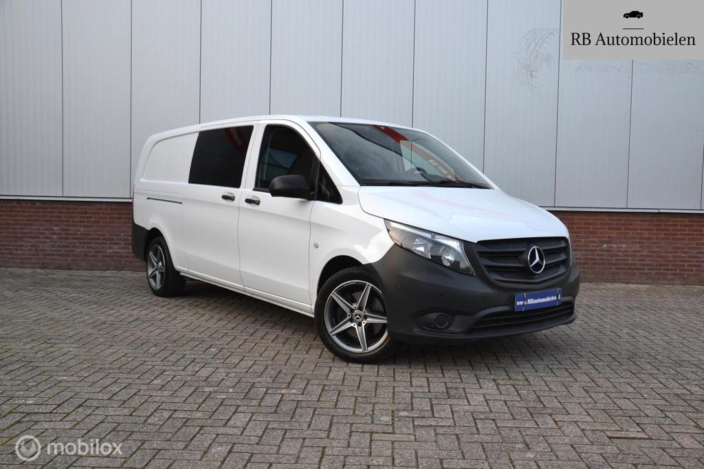 Mercedes Vito 116 CDI L3 DC Comfort|4x4|1e eig|standkachel|, Auto's, Automaat, Stof, Gebruikt, 4 cilinders