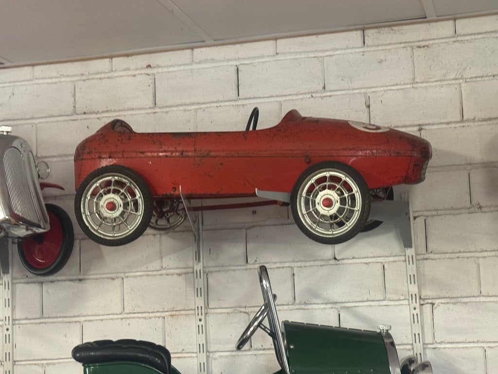 ferrari trapauto rood sharknose, Antiek en Kunst, Antiek | Speelgoed, Ophalen of Verzenden