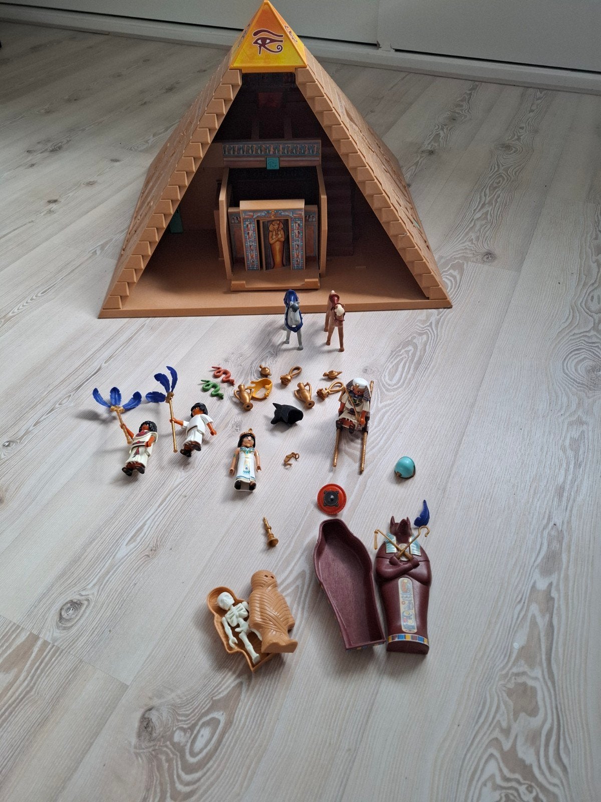 Playmobil Piramide met Farao en accessoires, Ophalen, Gebruikt