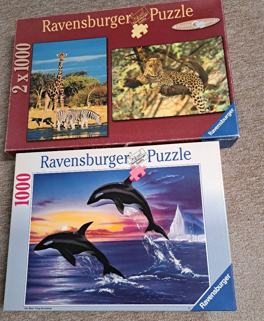 puzzels ravensburger om te ruilen, Hobby en Vrije tijd, Ophalen, 500 t/m 1500 stukjes, Zo goed als nieuw, Legpuzzel
