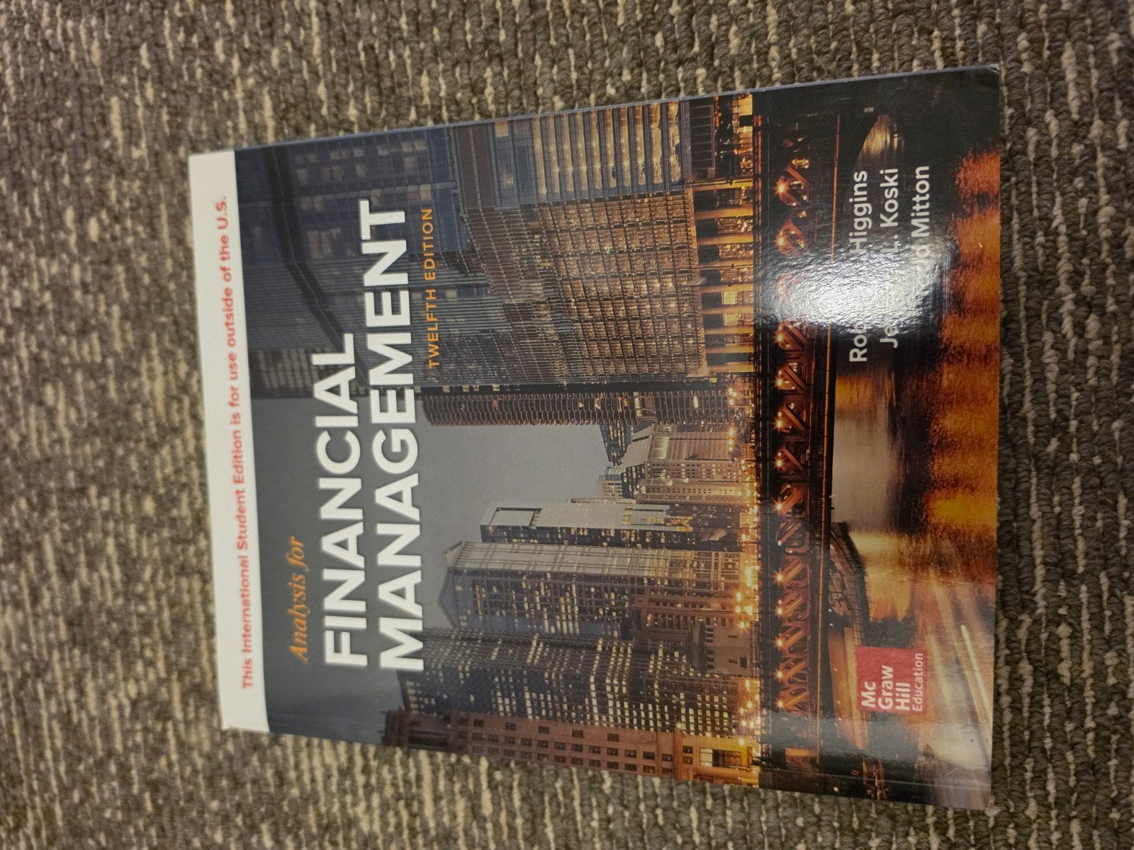 Financial Management - Twaalfde Editie, Higgins, Koski, Mitton, Zo goed als nieuw, Gamma, HBO