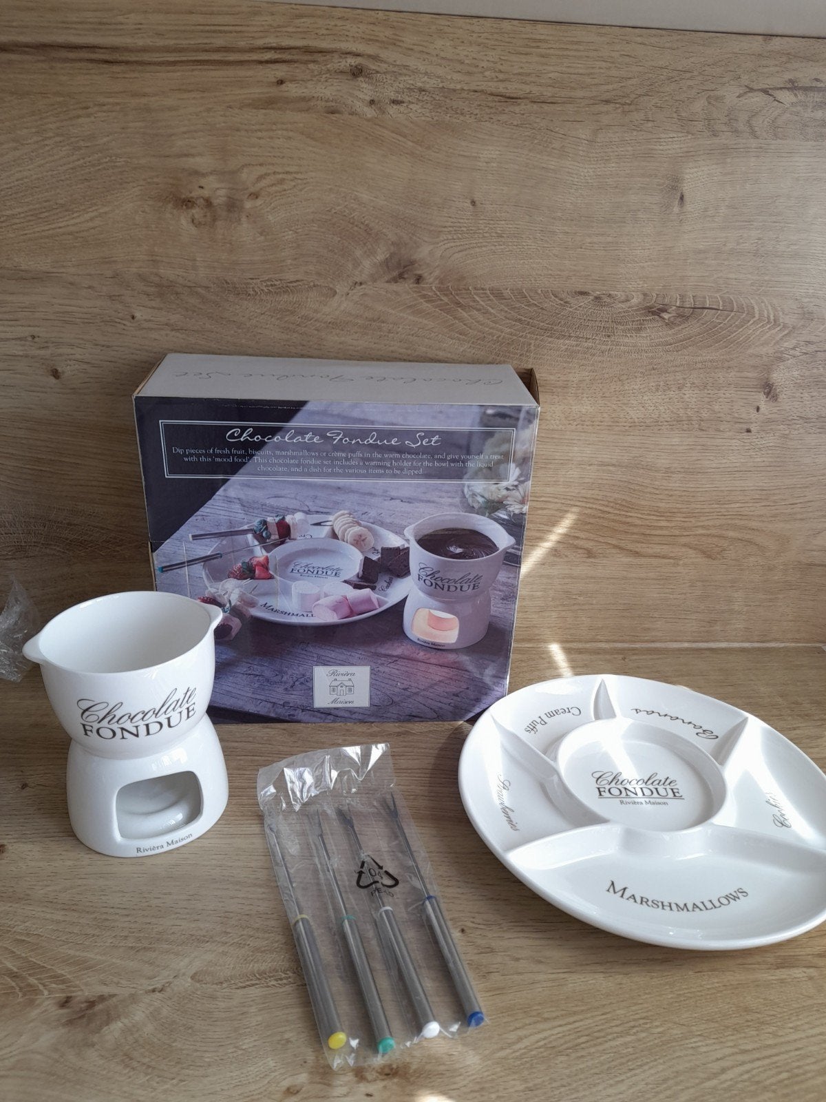 fondueset van riviera maison, Witgoed en Apparatuur, Fonduesets, Verzenden, Fondueset