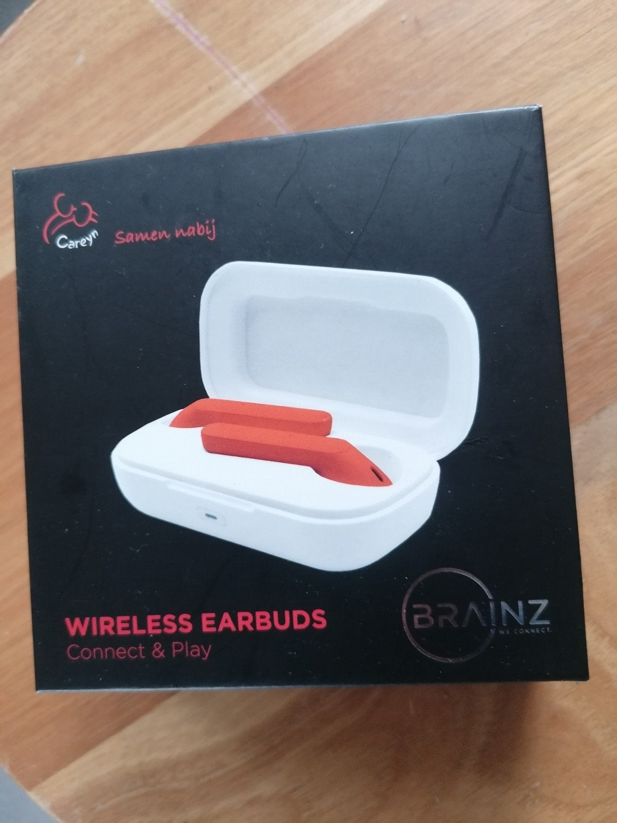 Brainz Wireless Earbuds Connect & Play NIEUW., Overige merken, In-ear, Oranje, Nieuw