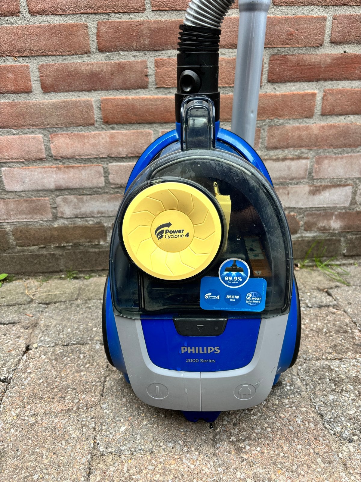 Philips Power Cyclone 4 Stofzuiger - Gebruikt, Zeer Netjes, Ophalen, Inclusief accessoires, Gebruikt, Philips