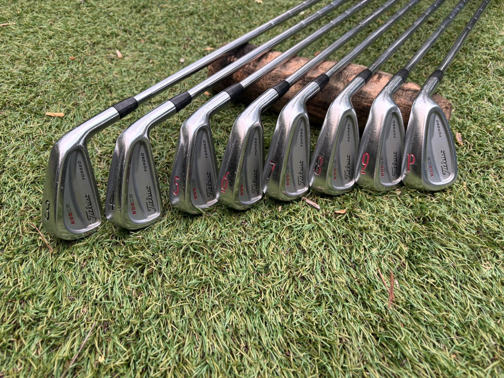 Titleist 695CB ijzerset 3-PW (+0.5 inch), Ophalen of Verzenden, Gebruikt, Set, Overige merken