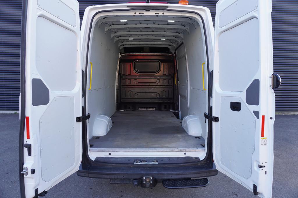 Volkswagen Crafter 35 177pk RWD L3H3/L2H2 3500kg Trekhaak Ap, Auto's, Gebruikt, 4 cilinders, Volkswagen, Wit