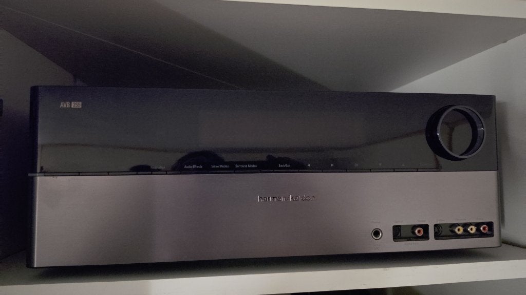 Harman kardon avr 255 versterker met speakers, Gebruikt, 120 watt of meer, Ophalen, Overige merken