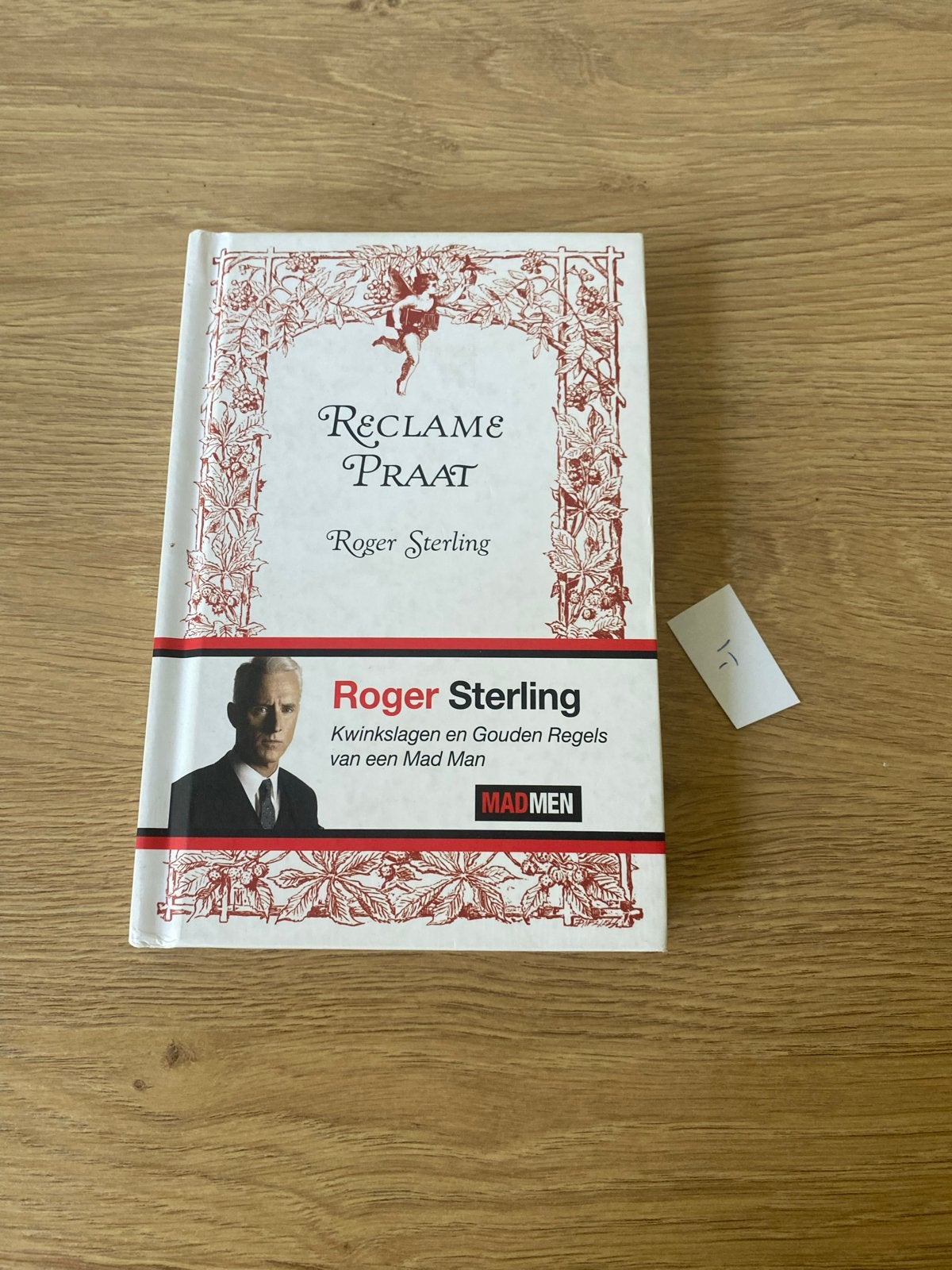 Reclame Praat - Roger Sterling (Mad Men), Ophalen of Verzenden, Zo goed als nieuw, Nederland