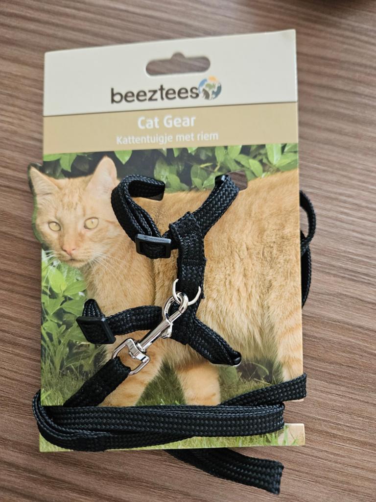 Kattentuigje met riem Beeztees, Dieren en Toebehoren, Ophalen of Verzenden, Nieuw