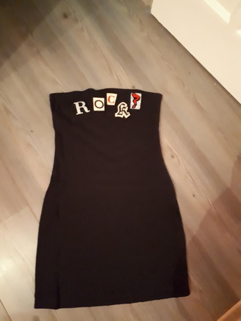 Miss Sixty strapless dress, Kleding | Dames, Jurken, Zwart, Ophalen of Verzenden, Zo goed als nieuw, Boven de knie