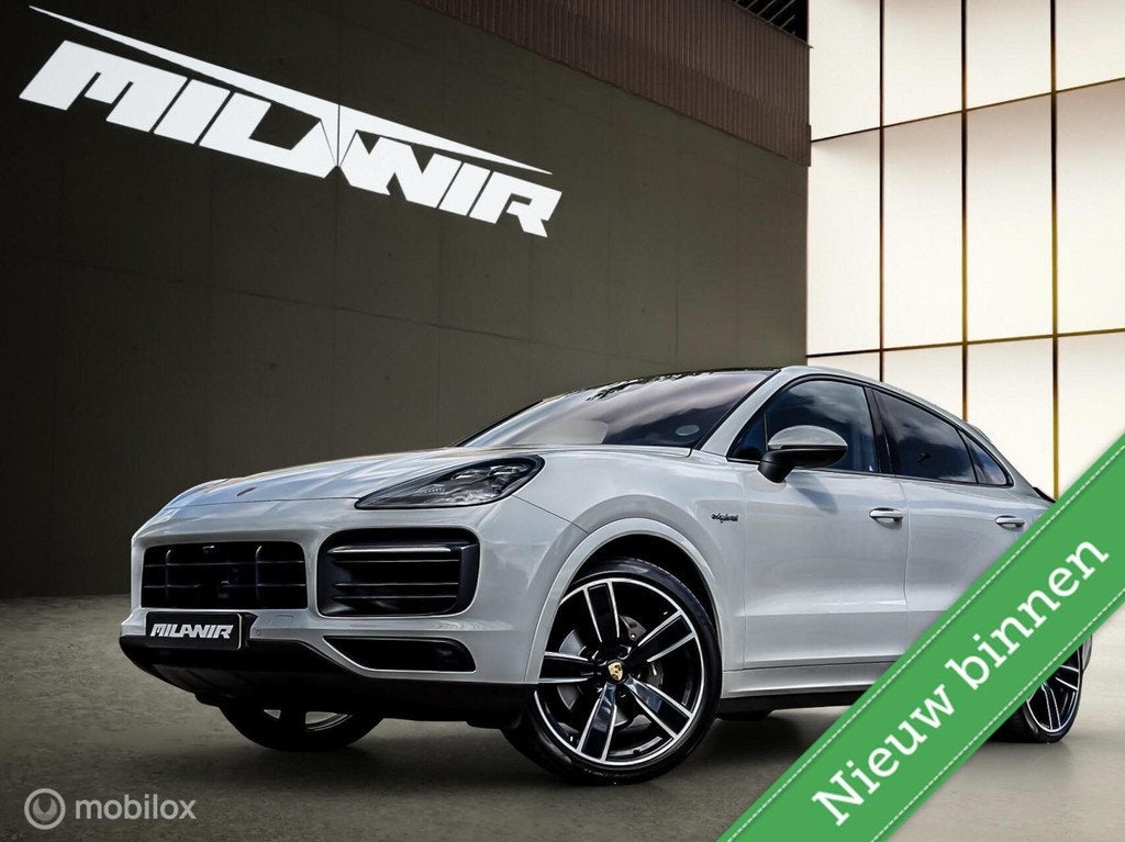 Porsche Cayenne Coupé 3.0 E-Hybrid |Pano|Sportchrono|Massag, Auto's, Porsche, Automaat, Cayenne, Gebruikt, Euro 6