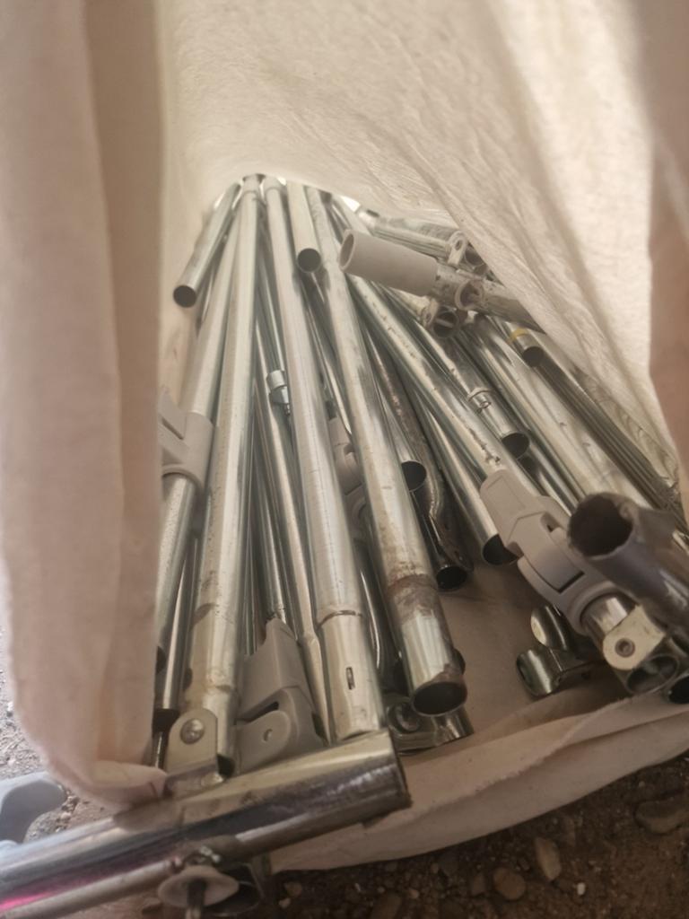 Dorema voortent stokken - compleet frame, Ophalen, Gebruikt
