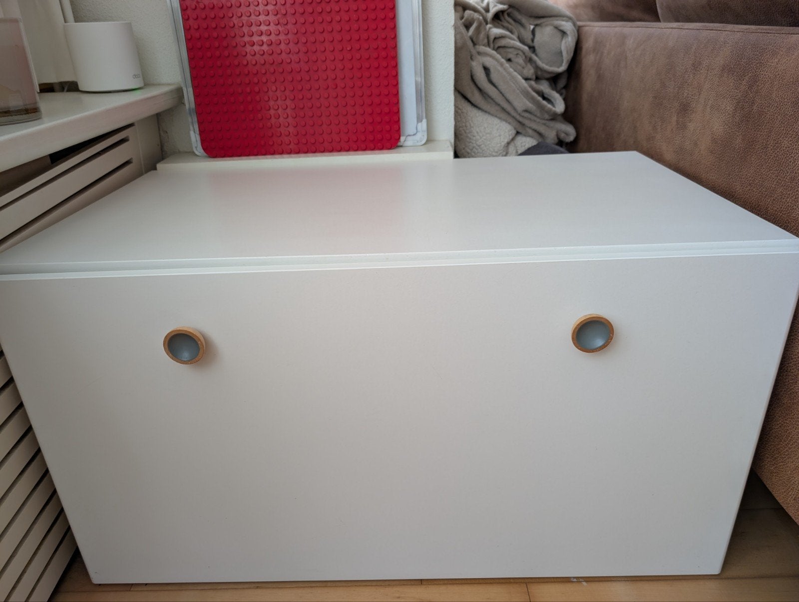 Småstad speelgoedkist Ikea, Ophalen, 50 tot 100 cm, 3 of 4 laden, Minder dan 100 cm