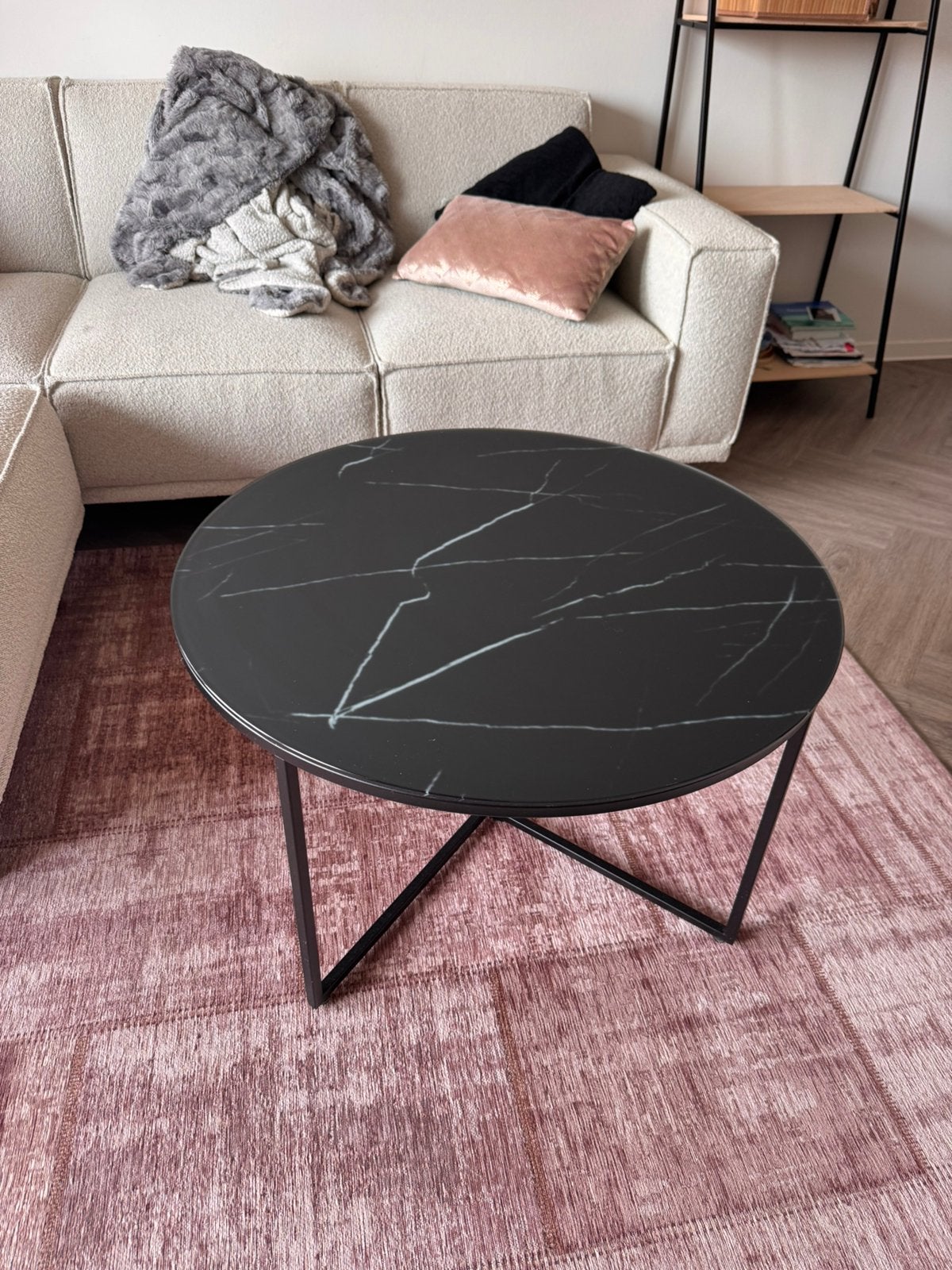 Westwing salon tafel, Huis en Inrichting, Ophalen, 100 tot 150 cm, 50 tot 100 cm, Zo goed als nieuw
