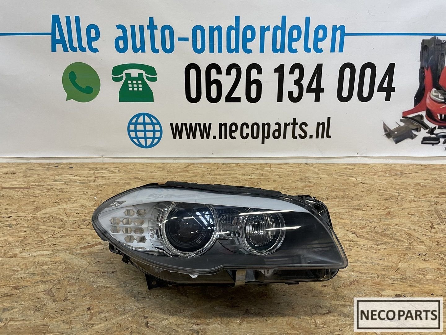 BMW 5 SERIE F10 F11 XENON LED KOPLAMP RECHTS ORIGINEEL, Gebruikt, -, -, Ophalen of Verzenden