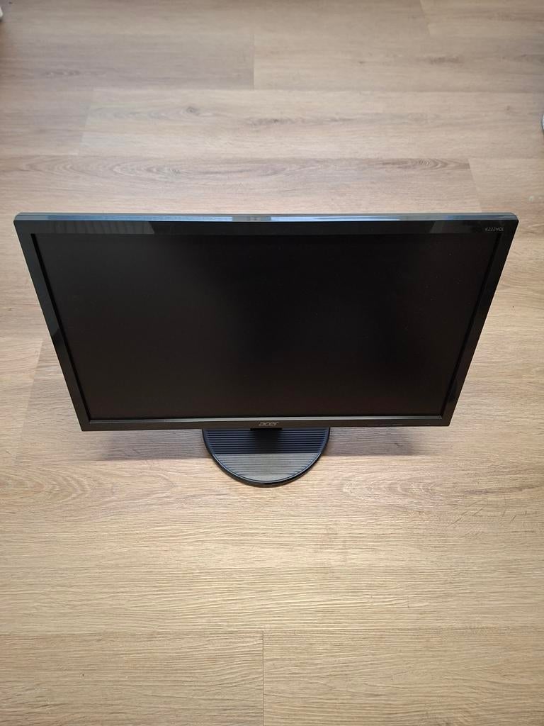 Acer K222HQL 21.5 inch Full HD Monitor, Gebruikt, Kantelbaar, Full HD, Ophalen of Verzenden