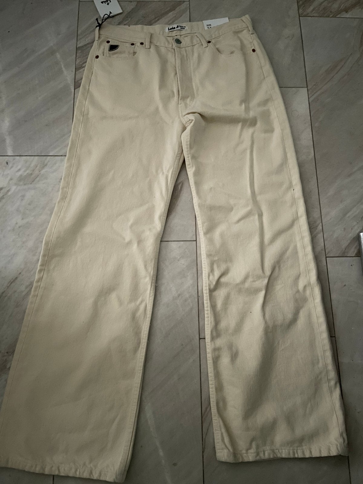 Lois jeans lichtgeel nieuw maat 31 nieuw!, Ophalen of Verzenden, Nieuw, Blauw, W30 - W32 (confectie 38/40)