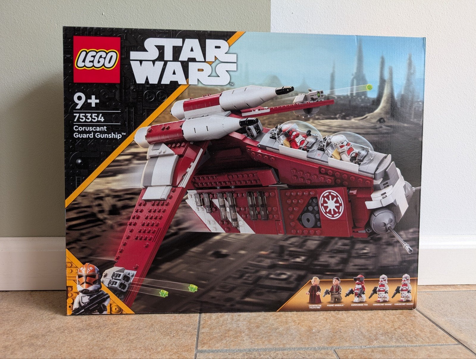 LEGO Star Wars 75354 Coruscant Guard Gunship NIEUW SEALED, Star Wars, Nieuw, Ophalen of Verzenden, Complete set