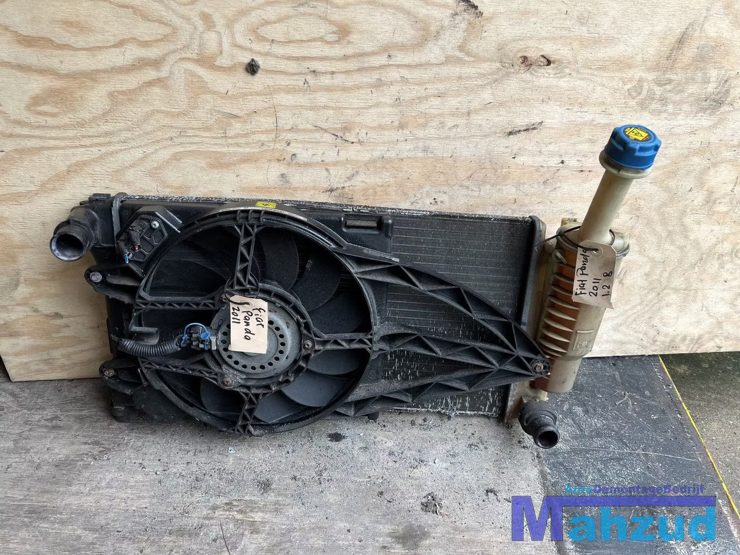 FIAT PANDA (169) 1.2 radiateur koelerpakket koelvin 2003-201, Gebruikt, Stellantis Europe S.p.A., Ophalen of Verzenden, Info@stellantis.com