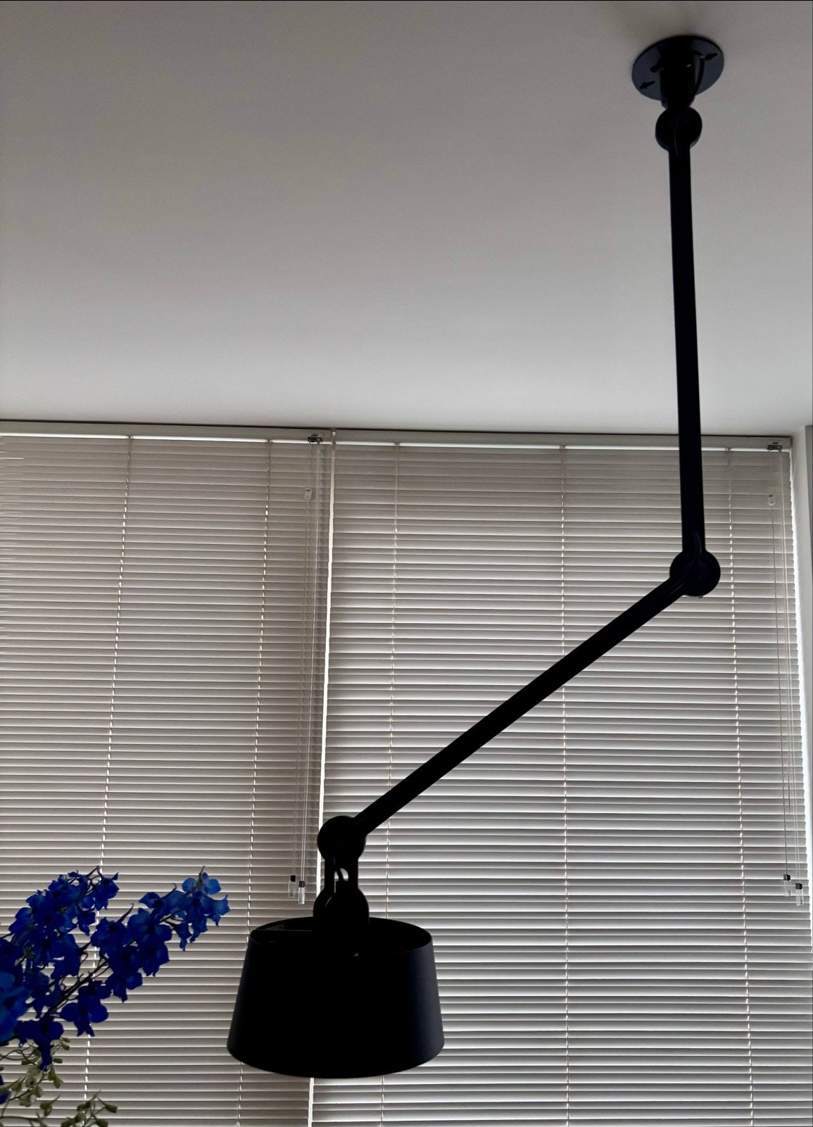 Twee Tonone Bolt Upperfit Plafondlampen Smokey Black, Ophalen, Zo goed als nieuw, Metaal, 75 cm of meer