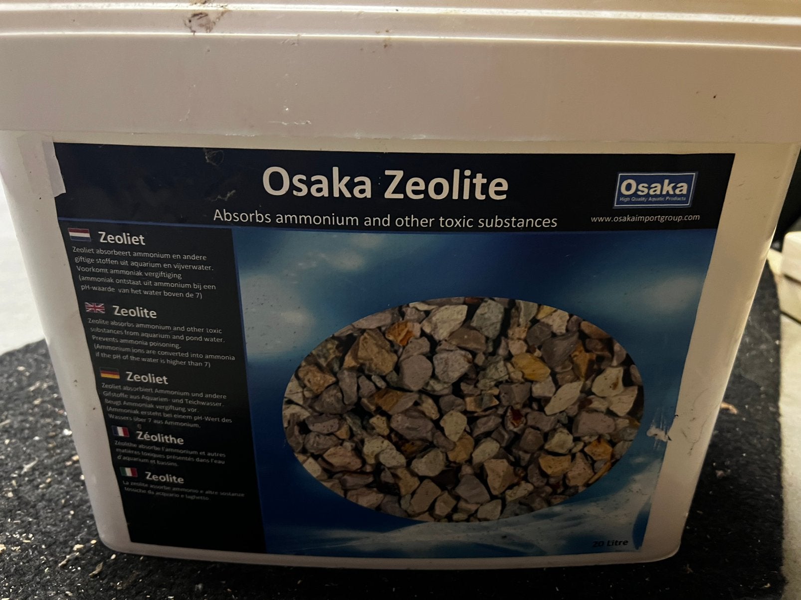 Osake zeoliet 25KG, Ophalen, Gebruikt, Overige typen, Osaka