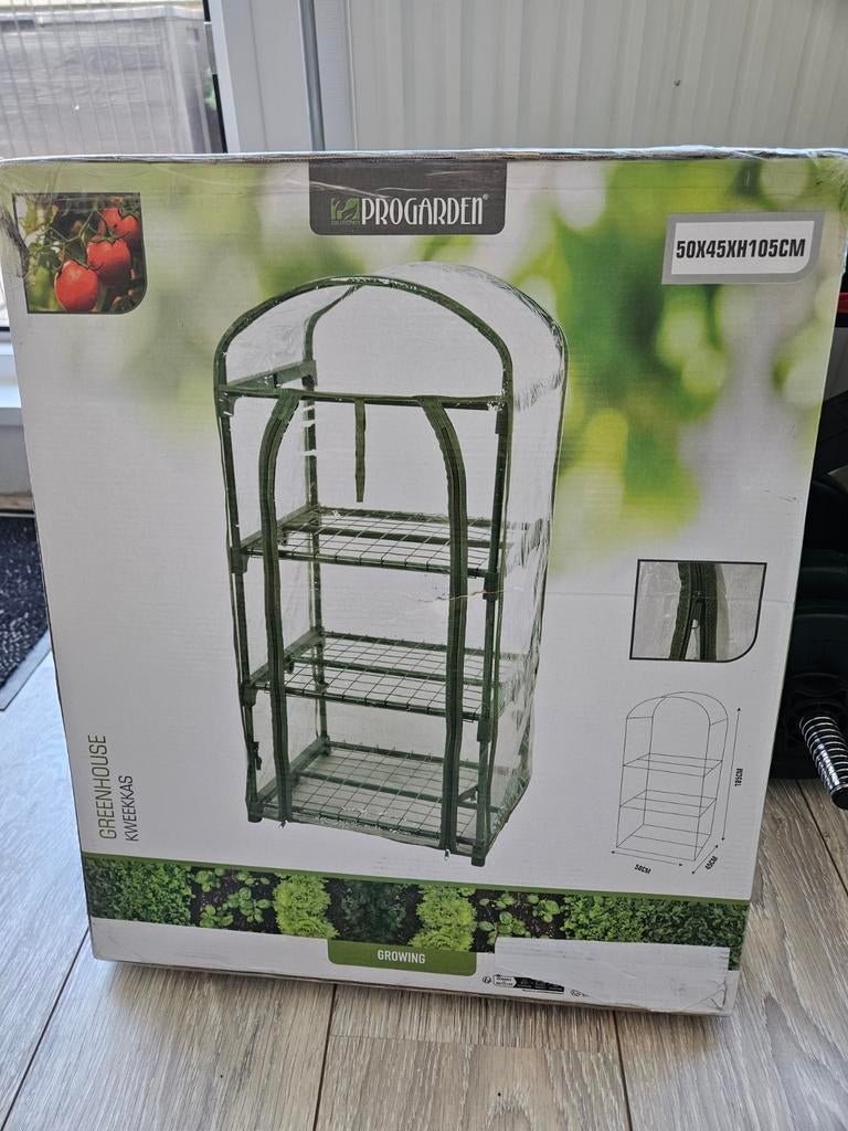 Kleine kweekkas 50x45x105 nieuw in doos, Tuin en Terras, Kweekspullen, Ophalen of Verzenden, Nieuw