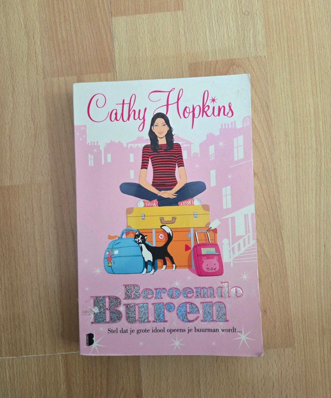 Beroemde buren - Cathy Hopkins (ZGAN), Cathy Hopkins, Fictie algemeen, Ophalen of Verzenden, Zo goed als nieuw