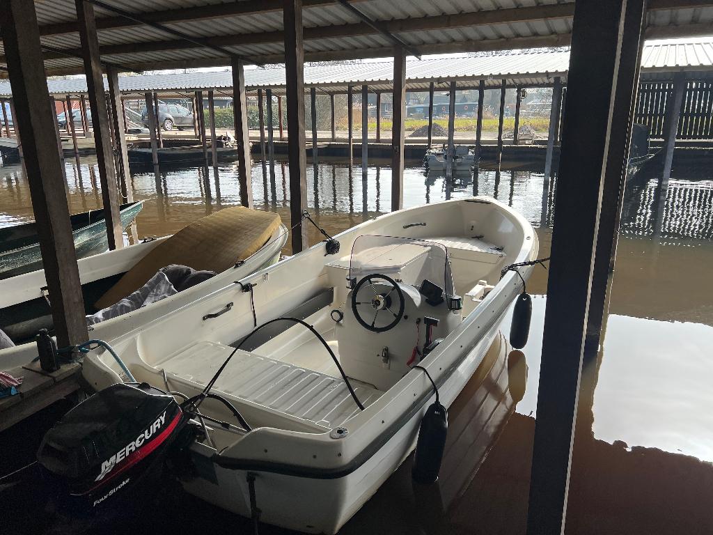 Terhi - 470 - consoleboot icl motor, Watersport en Boten, Vis- en Consoleboten, Gebruikt, Overige merken, Elektrische start, Viertaktmotor