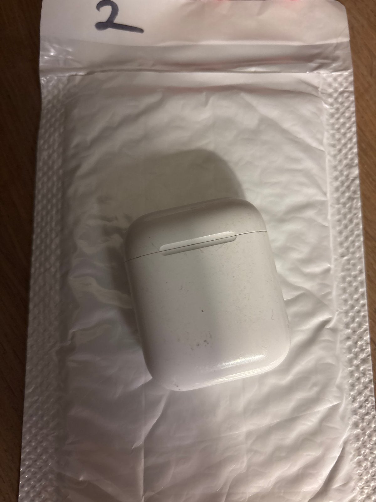 Apple AirPods Oplaadcase (1e generatie), Gebruikt, Verzenden, Overige typen, Wit