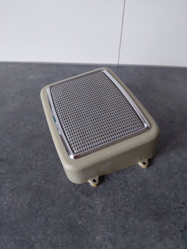 Vintage Opbouw Speaker Oldtimer Hoedenplank VW Opel BMW, Auto diversen, Verzenden, Gebruikt