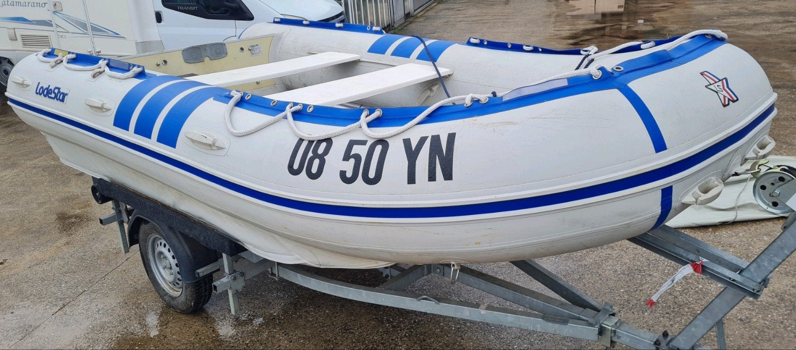 Lodestar 380 TriMAX alu, Ophalen, Gebruikt